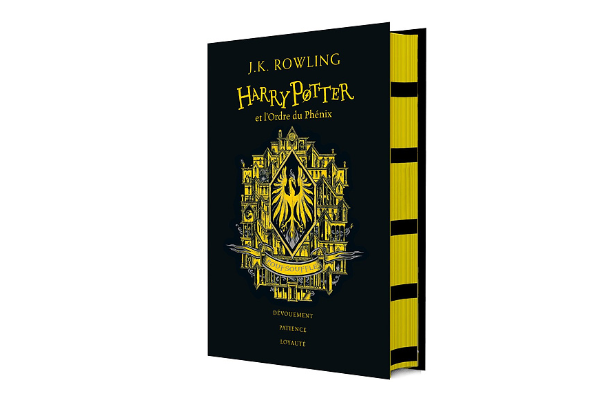 Harry potter et l'ordre du phénix, édition 20 ans - poufsouffle