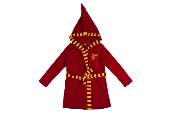 Peignoir rouge et jaune, taille 8 ans - Harry Potter