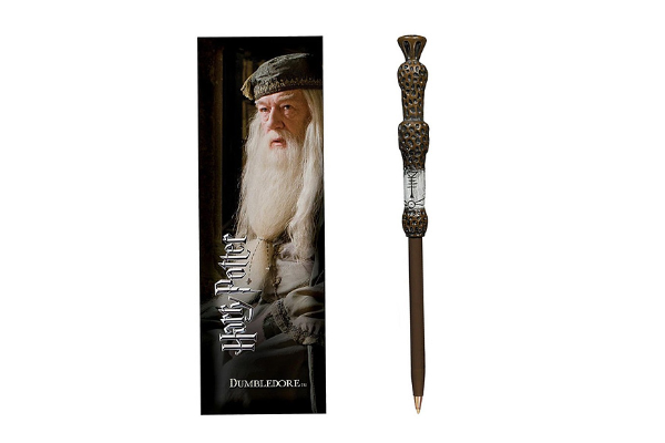 Stylo baguette et Marque-page Albus Dumbledore - Harry Potter